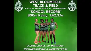 05-16-25_MHSAA Region 9-1 Track & Field Championships - West Bloomfield HS_Girls 4x2