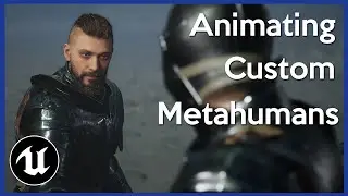 Adding Props and Animating a Custom Metahuman in Unreal Engine 5