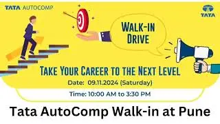 Tata Autocomp Walk-in Drive for Mechanical Engineers #career #job #engineering #tata