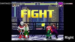 fox mccloud y papyrus team up survival mugen