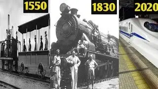Evolution of Train 1550 - 2020 | History of rail transport