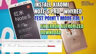 Kupas Tuntas Flashing Xiaomi Note 5 Pro Whyred Anti Arb 4 Fix Error Authorized To Download