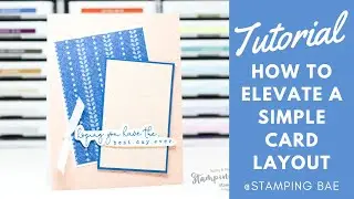 How to Make a Ready to Assemble Sympathy Card