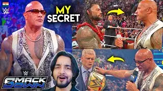 REAL REASON The Rock Secret Plan😮...Roman Reigns Alert, Cody Rhodes Wrestlemania Match