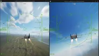 Iron Birds Heat seeking missile and counter-measure. (Unreal engine 5 Jet Fighter Multiplayer Game)