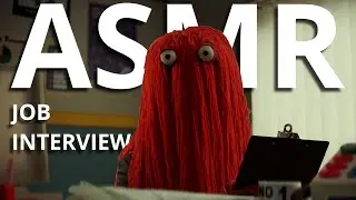 A Strange Job Interview with Red Guy (Don't Hug Me I'm Scared ASMR Roleplay)