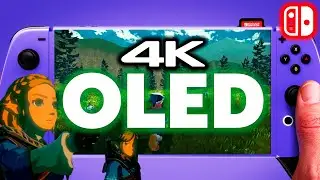 The Nintendo Switch Pro OLED Production Leak! 4K Upscaling!