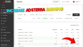 How To Increase Adsterra Earning | Adsterra High CPM Ads Unit | Adsterra CPM Trick 2024