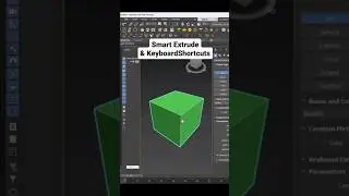 Smart Extrude & Keyboard Shortcut 