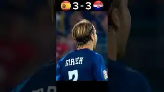 Spain VS Croatia 2023 UNL Final Penalty ShootOut Highlights #youtube #shorts #football