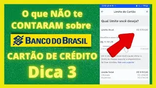 Atualizar SALÁRIO pelo aplicativo do Banco do Brasil para AUMENTAR o LIMITE no Cartão de Crédito