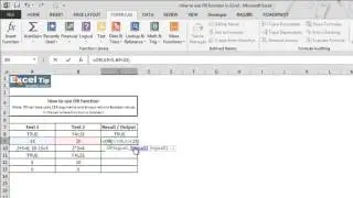 How to use OR function in Excel