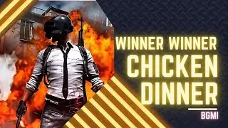 Winner Winner CHICKEN DINNER!!! 🔥 | Battleground Mobile India