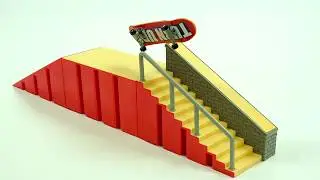 Stopmotion Tech Deck Skating