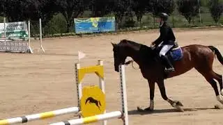 Никита Погоня "Кубок Победы 2019", Кишинёв, Молдова, на лошади Чейндж Уотер. Первое Место!