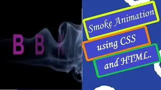Pure CSS Text Reveal From Smoke Animation Effect | Text Hover Effects | Technical Tutorials and Fact