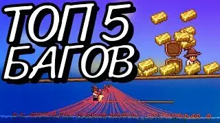 ТОП 5 БАГОВ/ЛАЙФХАКОВ В TERRARIA 1.3.5!!!