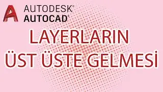 AUTOCAD - ÜSTÜSTE GELEN LAYER (ÇİZGİLERİN) SİLİNMESİ OWERKILL KOMUTU NASIL KULLANILIR ?