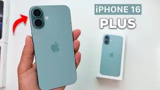 iPhone 16 Plus TEAL Unboxing & Setup! (Hands On)