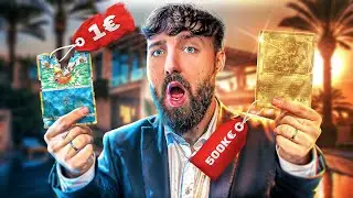 CARTE POKEMON A 1 EURO VS 500 000 EUROS ! ( Un seul exemplaire au monde )