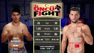 Omid NOSRATİ vs Rıdvan ÖZAY