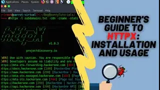 Beginner's Guide to HTTPX: Installation and Usage | Bug Bounty Tools