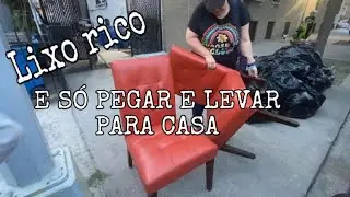 DA PARA FAZER A FEIRA NO LIXO DOS RICOS AMERICANOS