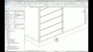 Раскладка стеновых прогонов в Revit