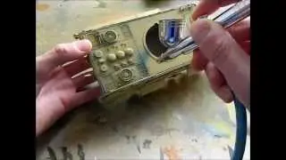 How to paint and weather a tank model/Tumpeter 1/35 E-50