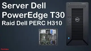 Server Dell PowerEdge T30 + Raid Dell PERC H310