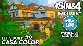 The Sims 4 House Building | Casa Color #2: Floor Plan (German)