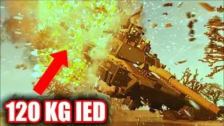 🛠️ REALISTIC TANK vs IED BOMBS — Can Modern Armor Resist? | Teardown Military Test