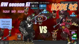 Crossbones Perfectly Takes Down Spider-Woman | Node 42 AW Season 61 | MCOC