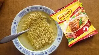 Влог  обзор  Лапша Роллтон с курицей