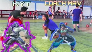 Kyt Jimenez vs Coach Mav | 1on1 Kings of the Court | 10,000 MONEY GAME? Mav's Phenomenal Basketball