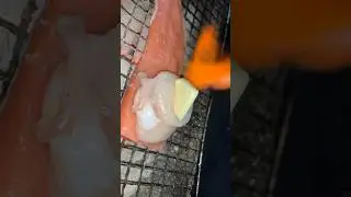 salmon Scallops Butter【Solo Camping】