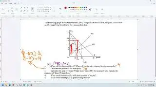 AP Micro Microeconomics Monopolist Practice Question