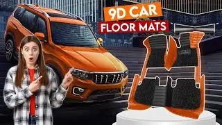 9d Car Floor Mats for Mahindra Scorpio N SUV | AutoFurnish