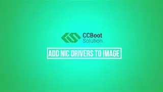 CCBootCloud : How to add NIC drivers to image