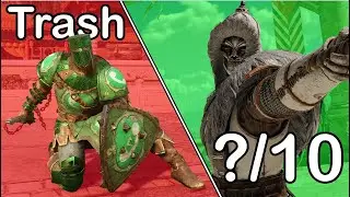 ForHonor Heroes Ranked by FUN