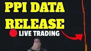 🔴LIVE: PPI INFLATION DATA 8:30AM | FOMC RATE HIKE DAY | LIVE TRADING TSLA NQ