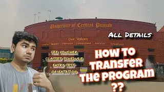 How to transfer from one program to another program at Ucp ? All details are available