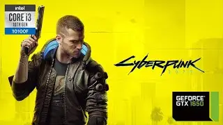 Cyberpunk 2077 Gameplay with i3 10100f and GTX 1650 4gb (Best Setting)