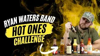 Ryan Waters Band Attempts Hot Ones Challenge
