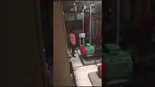 Fire pump room