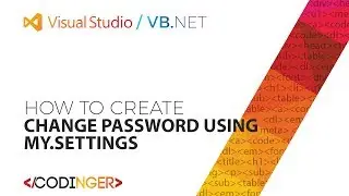 VB.NET - Change Password using My.Settings