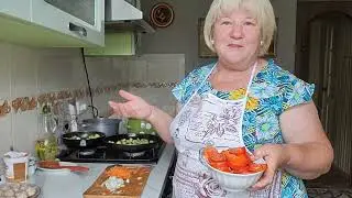 Овощное рагу с кабачками. Быстрые пирожки с капустой. Суп с фрикадельками