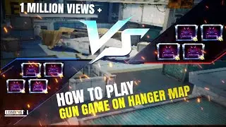 HOW TO PLAY GUN GAME ON THE *NEW* HANGER MAP | 7FINGER | PUBG MOBILE