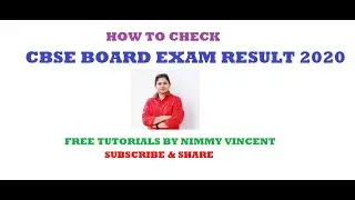 HOW TO CHECK CBSE CLASS 10 & 12 BOARD EXAM RESULTS 2020 USING CBSE OFFICIAL WEBSITE AND MOBILE APPS