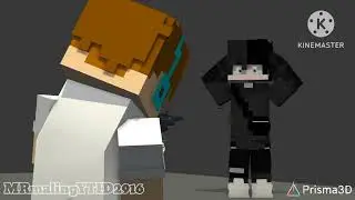 Itu di kanan mu || Minecraft Prisma 3D Animation ||